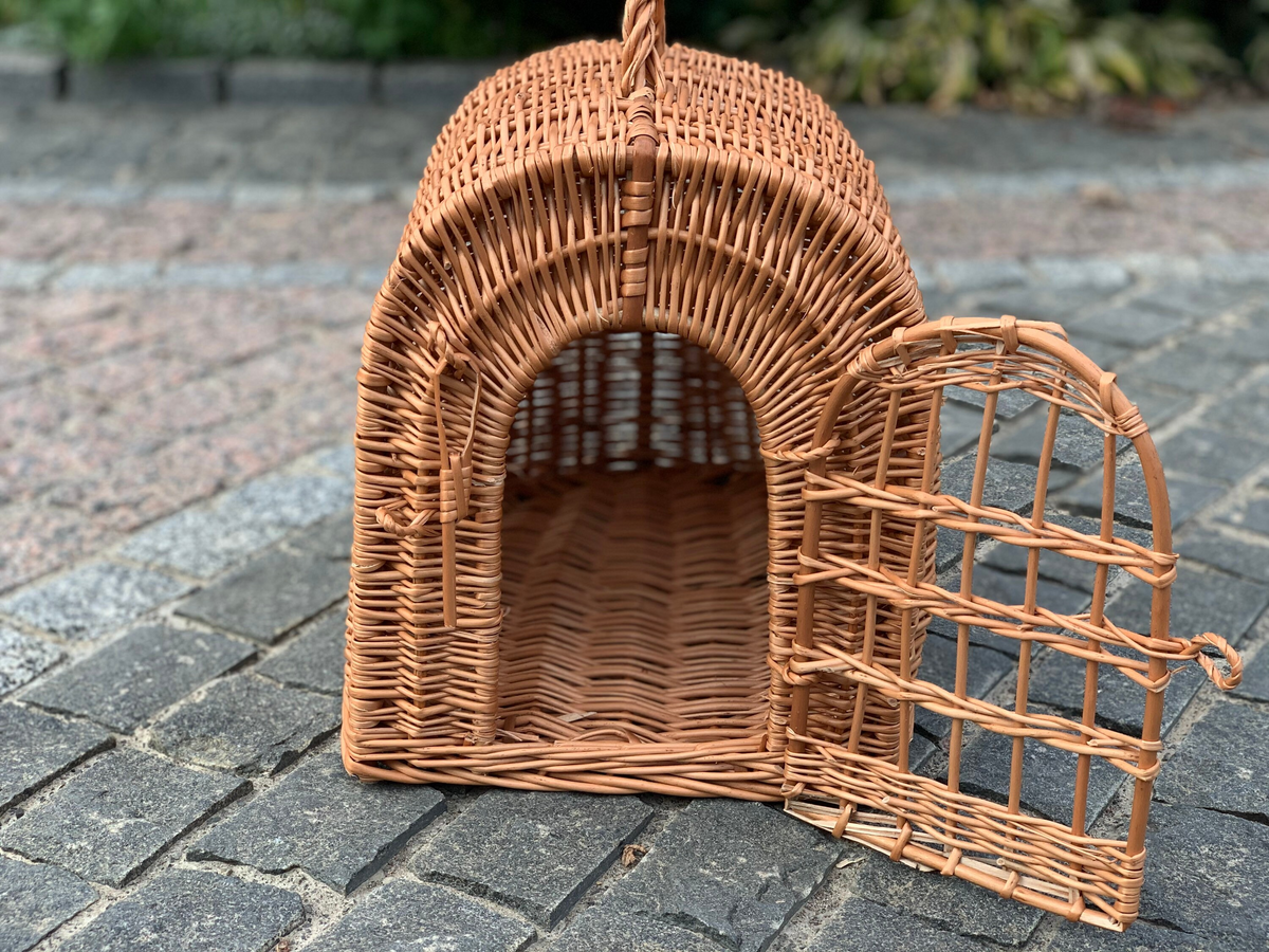 Wicker Pet Carrier - PlanetVine