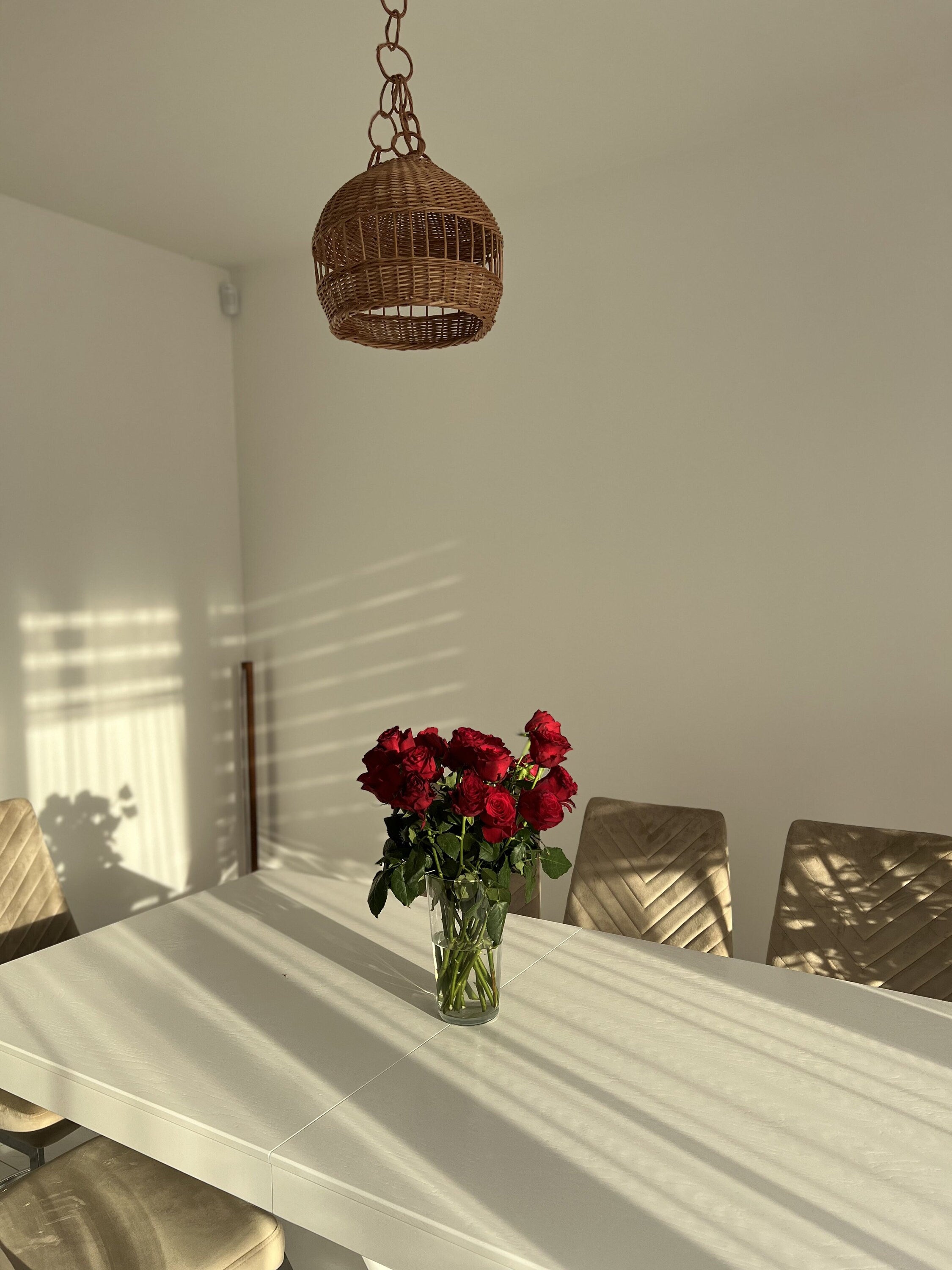 Wicker Pendant Light Shade, Wicker Lamp Boho Style, Lampshade Pendant, Lamp Rattan Chandelier Hanging Lamp Suspension Rotan Natural Lamp