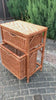 Beautiful Wicker Dresser with 2 Drawers,  Chest of 2 drawers, Organizer things, Storage Unit
