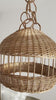 Wicker Pendant Light Shade, Wicker Lamp Boho Style, Lampshade Pendant, Lamp Rattan Chandelier Hanging Lamp Suspension Rotan Natural Lamp